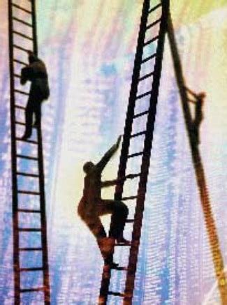 Hoe ‘de maatschappelijke ladder beklimmen’ er in een sociaalkrediet-systeem uitziet