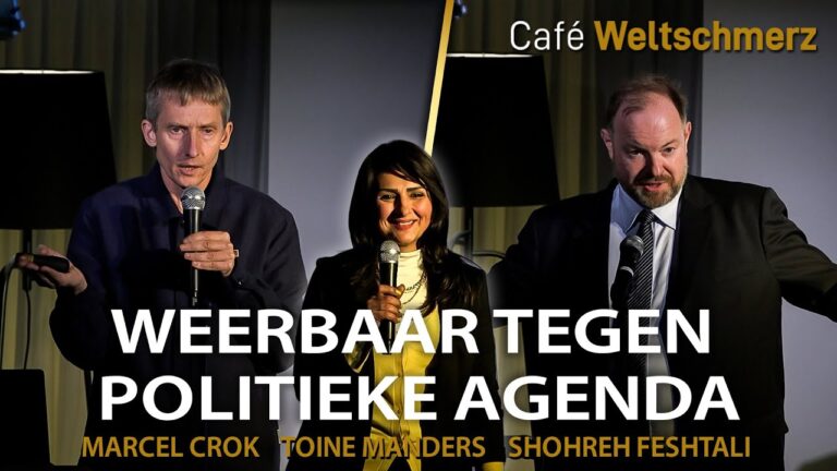 Weerbaar tegen politieke agenda - Marcel Crok Toine Manders Shohreh Festhali