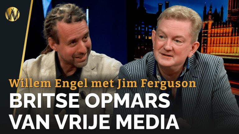 Willem Engel met Jim Ferguson - Britse opmars van vrije media