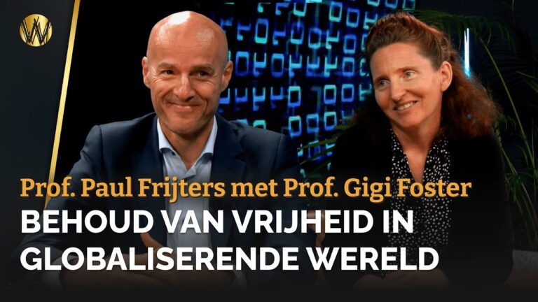 Behoud van vrijheid in globaliserende wereld - Prof. Paul Frijters met Prof. Gigi Foster