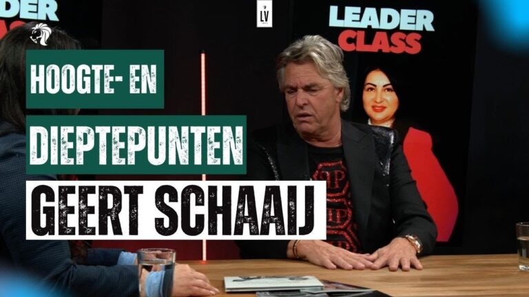 De Ondernemersgeest Hoogte en Dieptepunten met Geert Schaaij