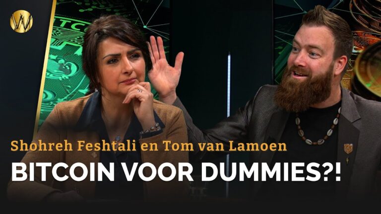 Bitcoin voor dummies?! | Staat's Schuld | Tom van Lamoen en Shohreh Feshtali