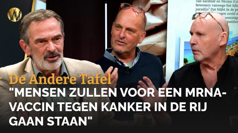 "Mensen zullen voor een MRNA-vaccin tegen kanker in de rij gaan staan" | De Andere Tafel