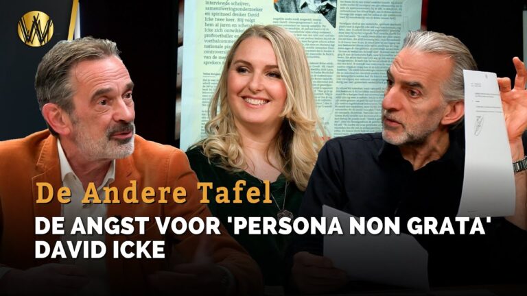 De angst voor 'Persona Non Grata' David Icke | De Andere Tafel