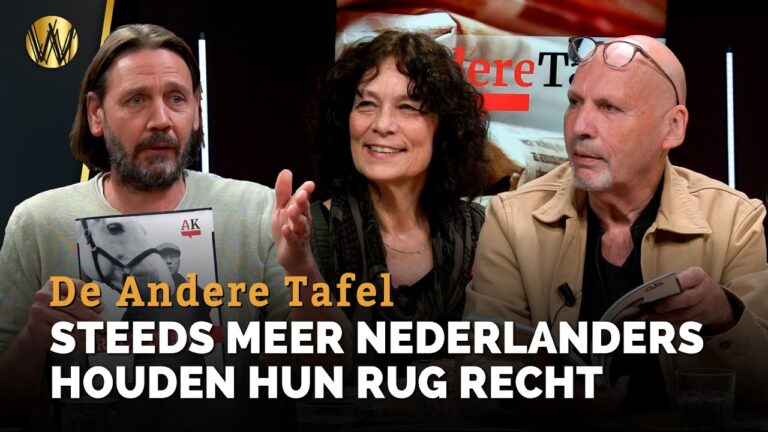 Steeds meer Nederlanders houden hun rug recht | De Andere Tafel