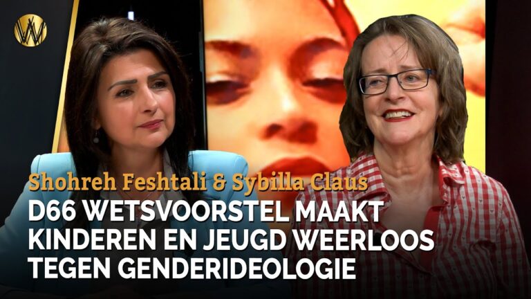 D66 WETSVOORSTEL MAAKT KINDEREN EN JEUGD WEERLOOS TEGEN GENDERIDEOLOGIE | Sybilla Claus