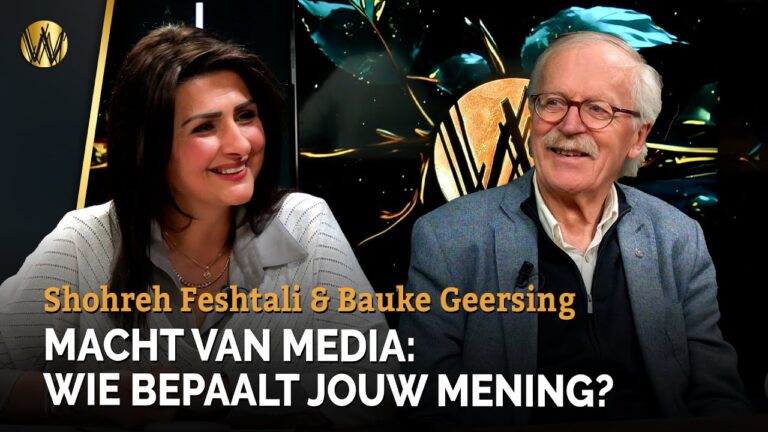 MACHT VAN MEDIA: WIE BEPAALT JOUW MENING? | Shohreh Feshtali | Bauke Geersing