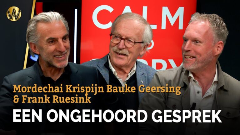 ongehoord gesprek Mordechai Krispijn/ Bauke Geersing/ Frank Ruesink