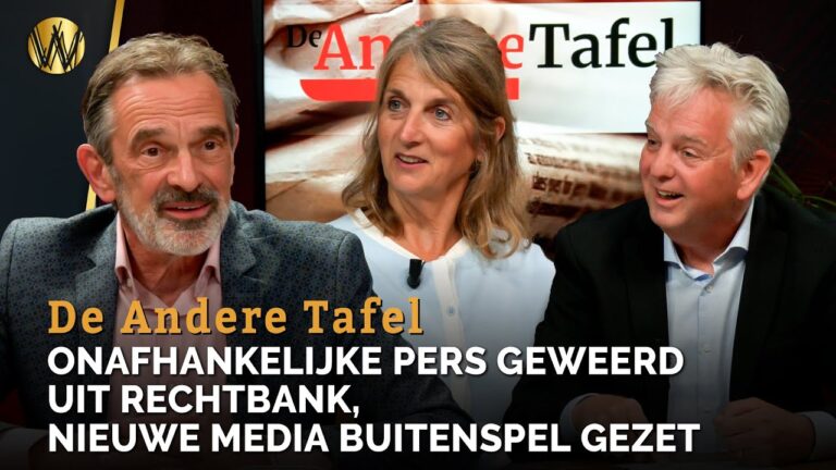 Onafhankelijke pers geweerd uit rechtbank, nieuwe media buitenspel gezet | De Andere Tafel