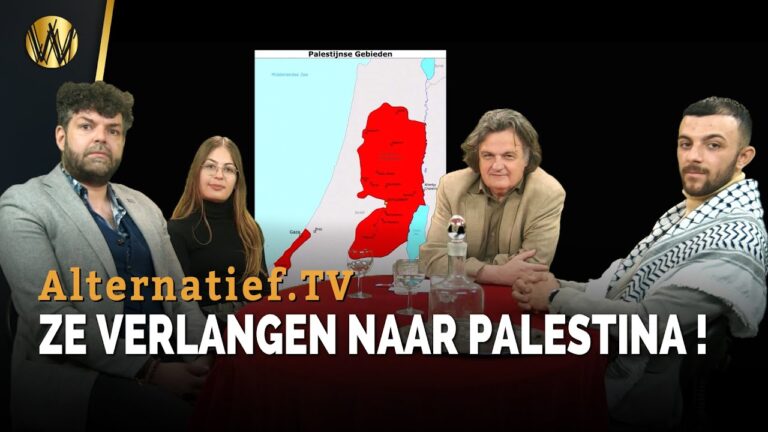 Ze verlangen naar Palestina ! Ab Gietelink met Fatima Kawash, Gabriel Weij en Mohammed Barakat