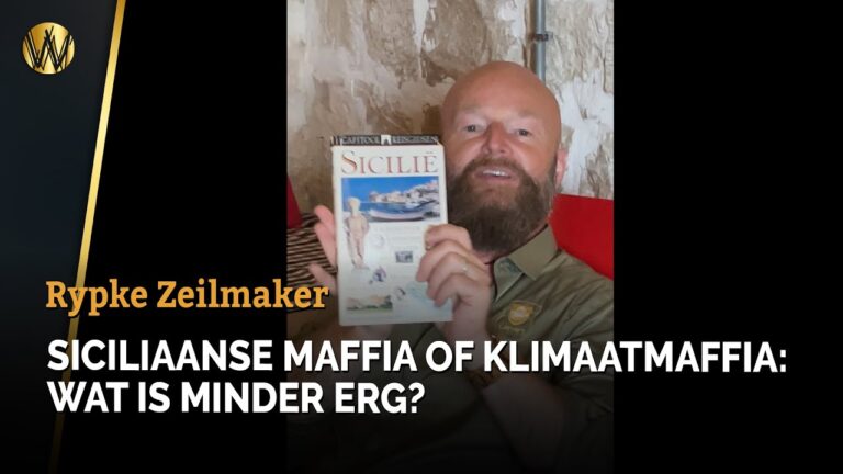 Siciliaanse Maffia of Klimaatmaffia: Wat is minder erg? | Rypke Zeilmaker | Boekbespreking