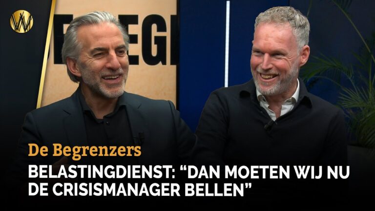Dit is wat er gebeurde voor de deur van de Belastingdienst met onze brievenactie | De Begrenzers