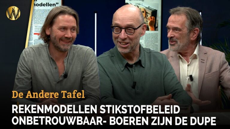 De Andere Tafel: Rekenmodellen stikstofbeleid onbetrouwbaar- boeren zijn de dupe