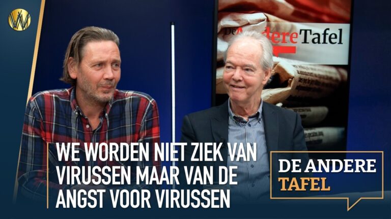 De Andere Krant - "We worden niet ziek van virussen maar van de angst voor virussen"